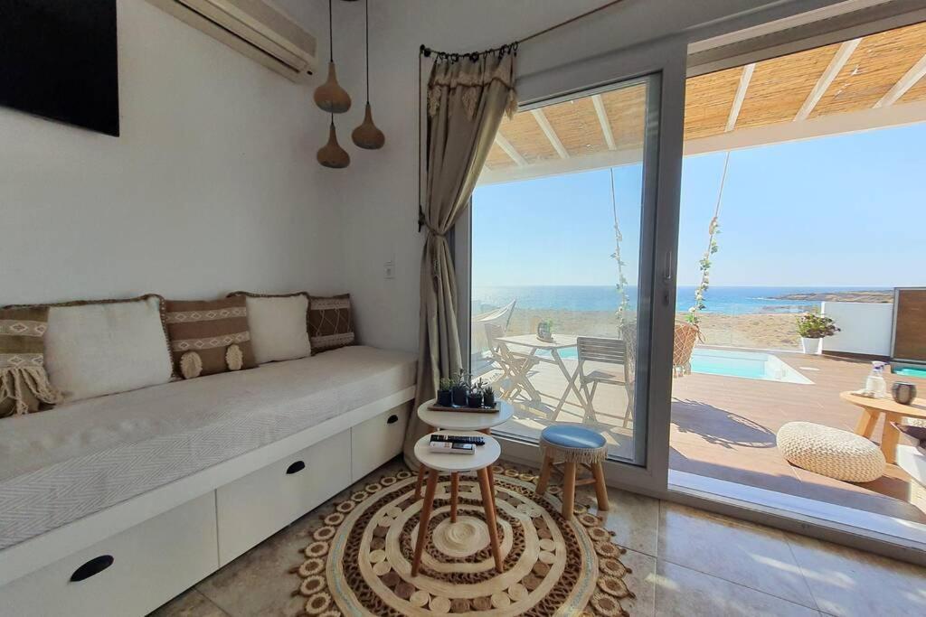 Tramonto Luxury Villa No1- Breathtaking Sunset View Foinikion Exterior photo