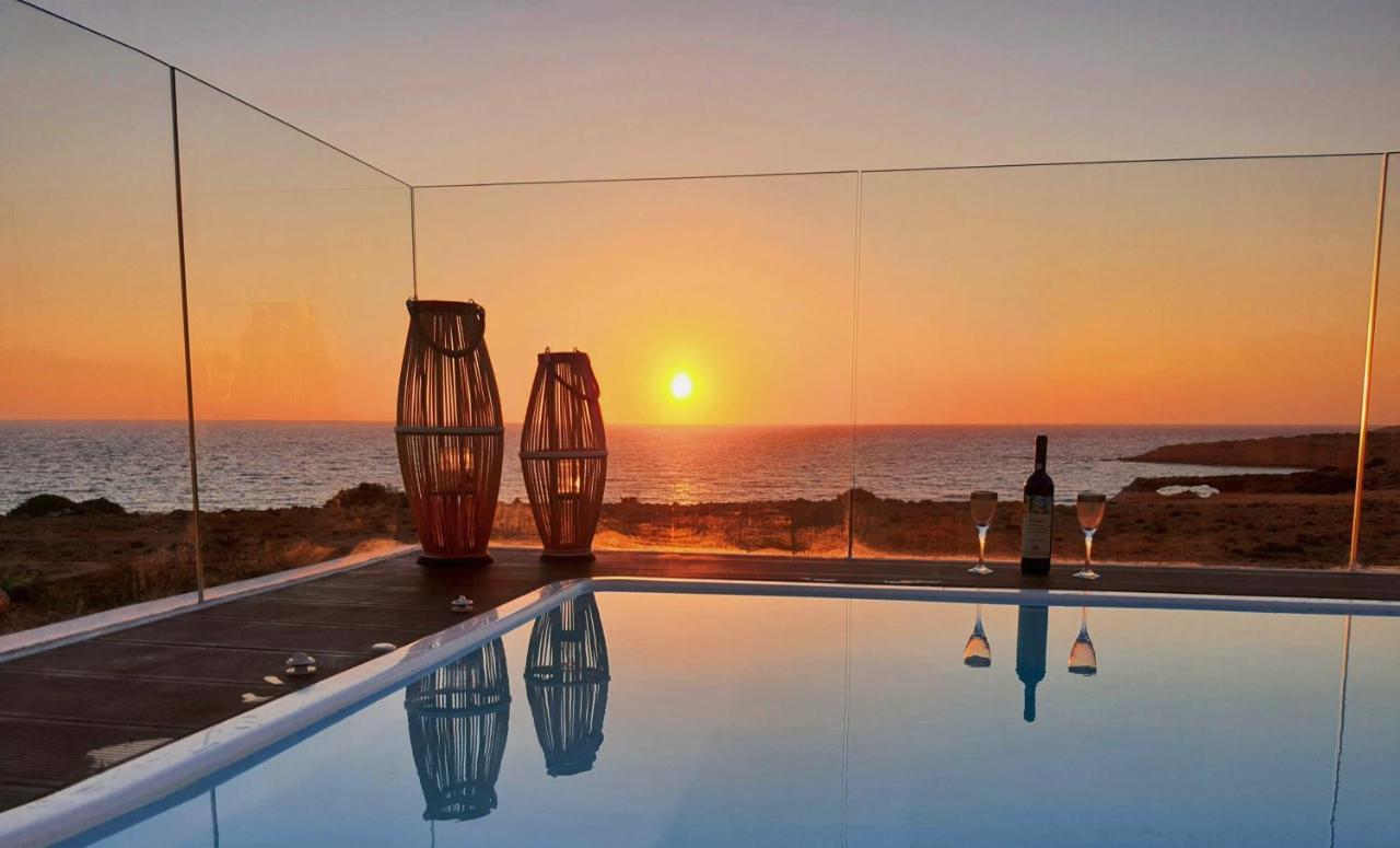 Tramonto Luxury Villa No1- Breathtaking Sunset View Foinikion Exterior photo
