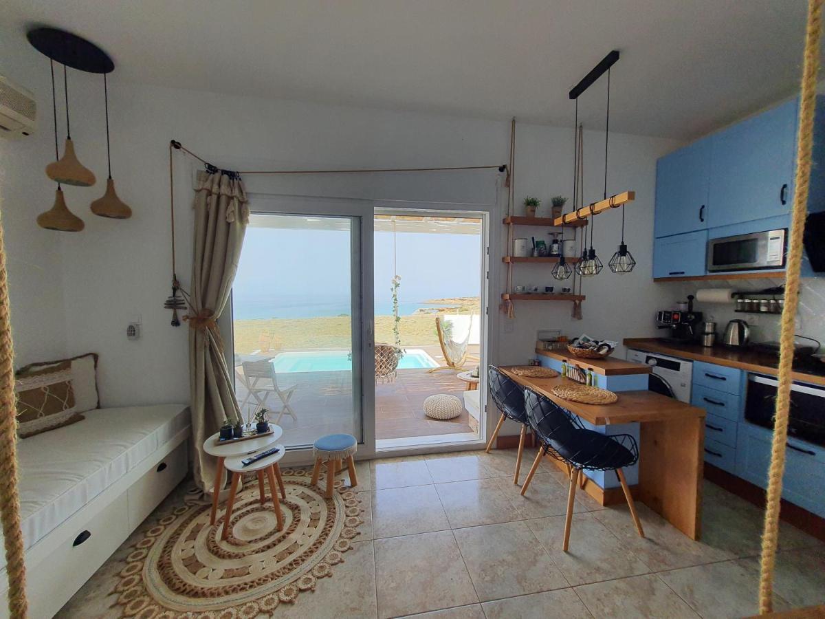 Tramonto Luxury Villa No1- Breathtaking Sunset View Foinikion Exterior photo